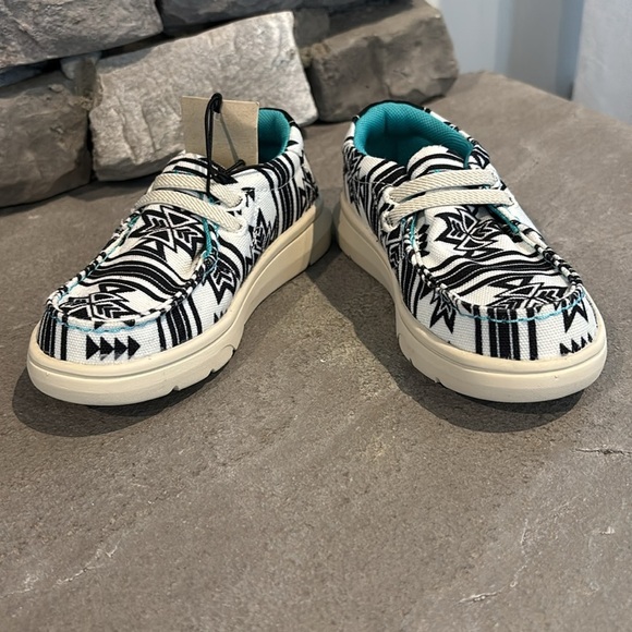 Ariat Stark Southwest FLX Foam sole,cushioning insole,no tie elastic laces,Aztec - Picture 3 of 9